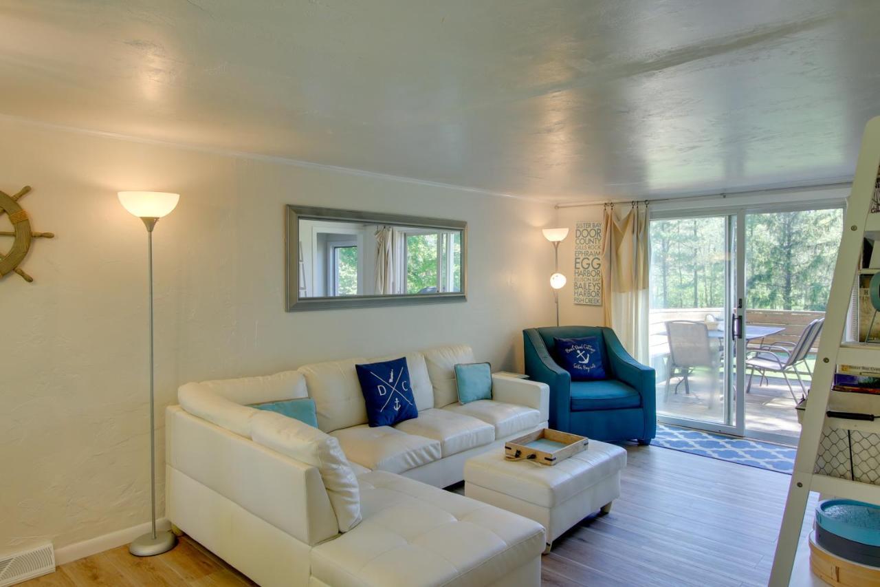 Updated Home With Deck 2 Mi To Sister Bay Beach! Zewnętrze zdjęcie